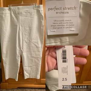 White Chico’s Capris